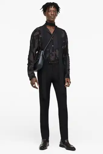 ZARA Contrast waist trousers - limited edition offer