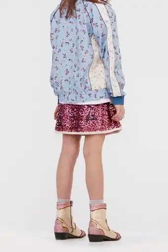 Snoopy ® peanuts sequinned skirt - limited edition
