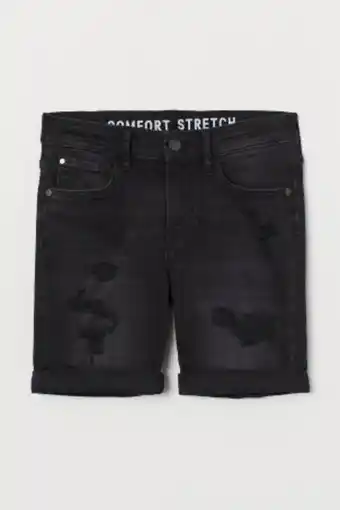 H&M Comfort stretch denim shorts offer