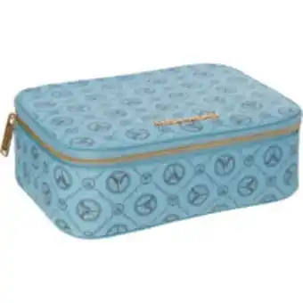 TK Maxx Blue patterned cosmetics bag offer