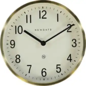 TK Maxx Gold metal cased wall clock offer