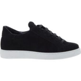 TK Maxx Black leather low cut trainers offer