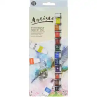 TK Maxx Watercolour paint set 12ml offer