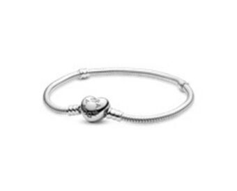 Pandora Pandora moments heart clasp snake chain bracelet offer