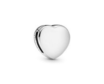 Pandora Simple heart clip charm offer