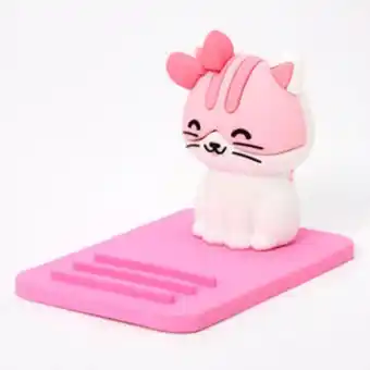 Claire's Cat silicone phone stand offer