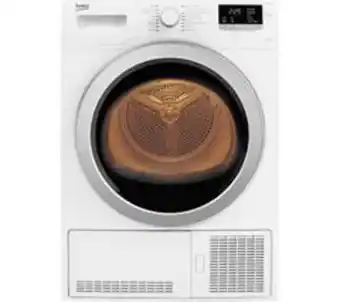 Currys PC World Beko pro dcx83120w 8 kg condenser tumble dryer - white offer