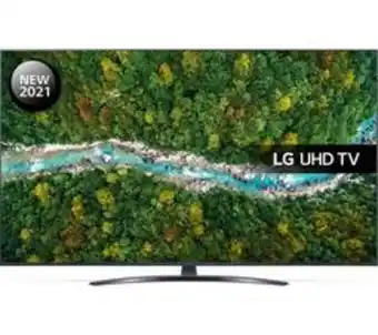 Currys PC World Lg 65up78006lb 65" smart 4k ultra hd hdr led tv with google assistant & amazon alexa offer