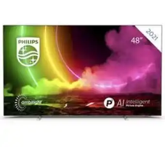 Currys PC World Philips 48oled806/12 48" smart 4k ultra hd hdr oled tv with google assistant offer