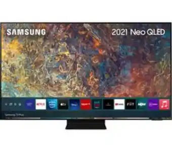 Currys PC World Samsung qe85qn94catxxu 85" smart 4k ultra hd hdr neo qled tv with bixby, alexa & google assistant offer