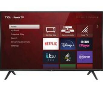 Currys PC World Tcl 32rs520k roku 32" smart hd ready led tv offer