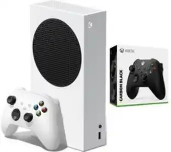 Currys PC World Microsoft xbox series s & xbox wireless controller (carbon black) bundle - 512 gb ssd offer