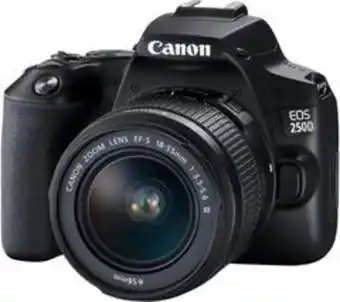 Currys PC World Canon eos 250d dslr camera with ef-s 18-55 mm f/3.5-5.6 iii lens offer
