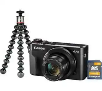 Currys PC World Canon powershot g7 x mk ii compact camera vlogging kit offer