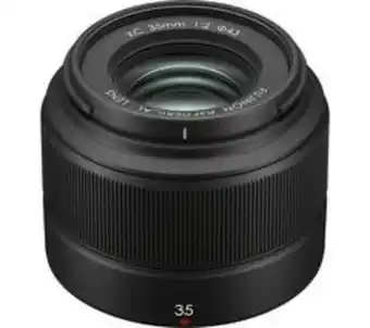 Fujifilm fujinon xc 35 mm f/2 standard prime lens - black