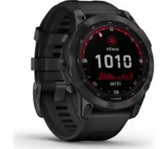 Currys PC World Garmin fenix 7 solar - slate grey & black, 47 mm offer