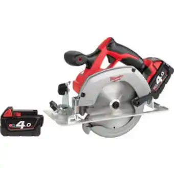 Toolstation Milwaukee hd18cs-402b 18v li-ion 165mm cordless circular saw 2 x 4.0ah offer