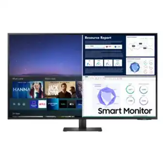Samsung 43" m70a uhd, usb-c smart monitor with speakers & remote offer