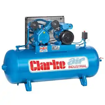 Machine Mart Clarke xev16/150 (ol) 14cfm 150litre 3hp industrial air compressor (230v) offer