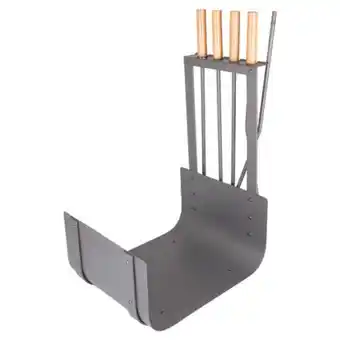 Valiant fir515 warwick log holder companion set