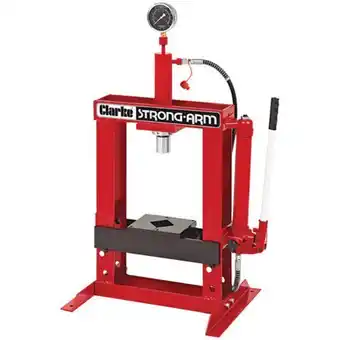 Machine Mart Clarke csa10bb 10 tonne hydraulic bench press (without kit) offer
