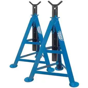 Machine Mart Draper expert pair of 6 tonne axle stands (6t per stand) offer