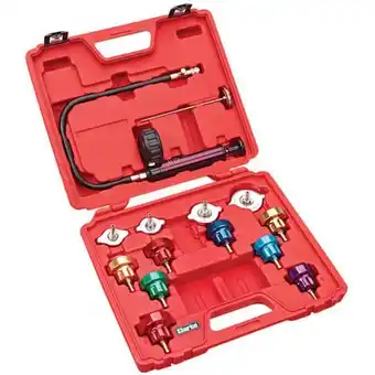 Machine Mart Clarke cht694 radiator pressure test kit offer
