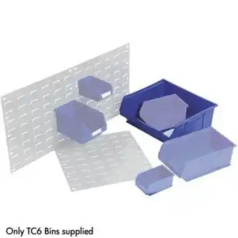 Machine Mart Barton tc6 storage bins (blue) x 5 offer