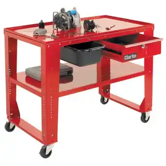 Machine Mart Clarke cert1225 engine repair table offer