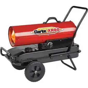 Machine Mart Clarke xr80 20.5kw paraffin/diesel industrial space heater offer
