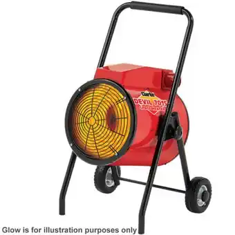 Machine Mart Clarke devil 7015 15kw industrial electric fan heater (400v) offer