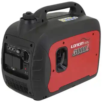 Machine Mart Loncin lc3000i 2.3kw petrol inverter generator offer