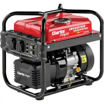 Machine Mart Clarke ig1700f 1.7kw open frame inverter petrol generator offer