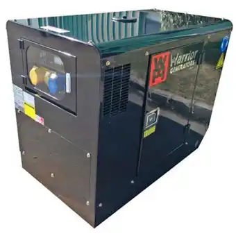 Machine Mart Warrior ldg12s 11kw silent diesel canopy generator offer