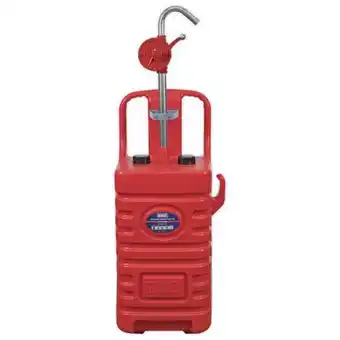 Machine Mart Sealey dt55rcombo1 55l mobile dispensing tank with oil rotary pump - red offer