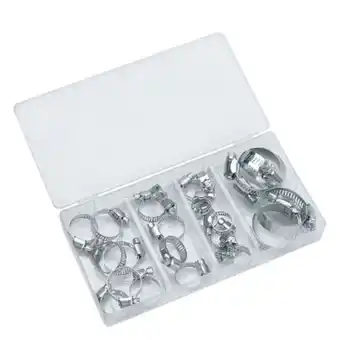Machine Mart Clarke cht672 assorted hose clip set offer