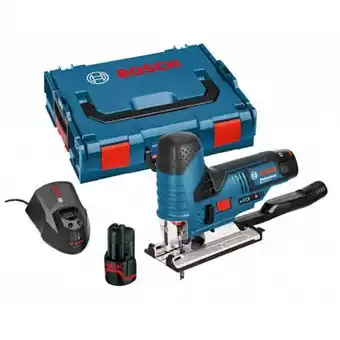 Machine Mart Bosch gst 10.8 v-li 10.8v cordless lithium ion professional jigsaw kit offer