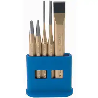 Machine Mart Draper expert 5hb 5 piece chisel and punch set offer