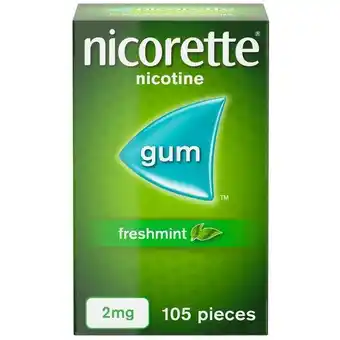 Lloyds Pharmacy Nicorette freshmint gum 2mg offer