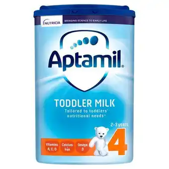 Lloyds Pharmacy Aptamil 4 toddler milk formula powder 2-3 years 800g offer
