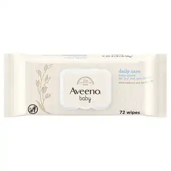 Lloyds Pharmacy Aveeno baby daily care wipes offer