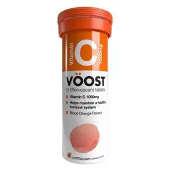 Lloyds Pharmacy Voost vitamin c 1000mg effervescent tablets 10s offer