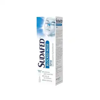 Lloyds Pharmacy Sudafed blocked nose spray offer
