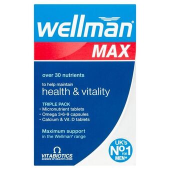 Lloyds Pharmacy Vitabiotics wellman max 84 tablets offer