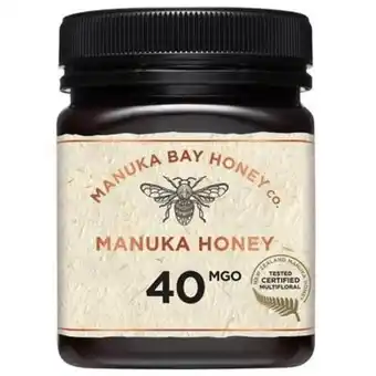 Lloyds Pharmacy Manuka bay manuka honey mgo 40 250g offer