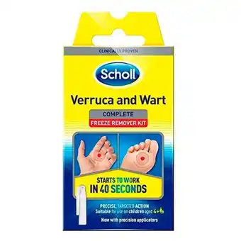 Lloyds Pharmacy Scholl freeze verruca and wart remover offer