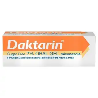 Lloyds Pharmacy Daktarin sugar free 2% oral gel 15g offer