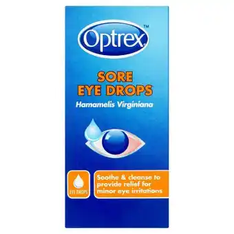 Lloyds Pharmacy Optrex sore eyes drops offer
