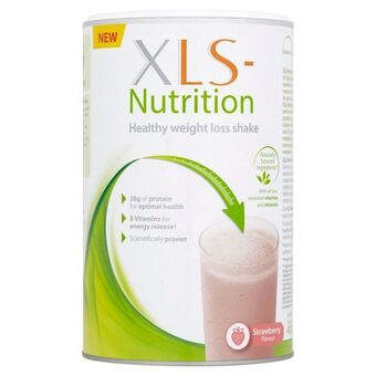 Lloyds Pharmacy Xls-nutrition strawberry flavour shake powder offer