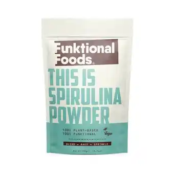 Lloyds Pharmacy Funktional foods spirulina powder 100g offer